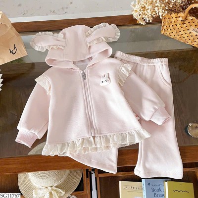 SG11767 SET NỈ THỎ BÉ GÁI