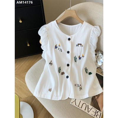 AM14176 ÁO SƠ MI TAY HẾN CHO NỮ