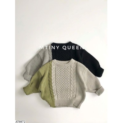 AT8872 ÁO LEN DÀI TAY PHỐI MÀU MTYQUEEN