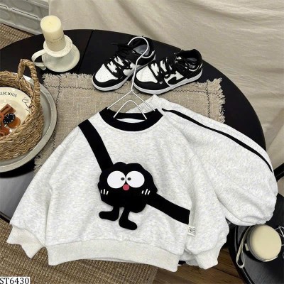 ST6430 SET NỈ XÁM CUTE