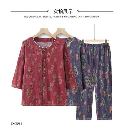SM3593 BỘ TRUNG NIÊN MẶC NHÀ CHO BÀ CHO MẸ