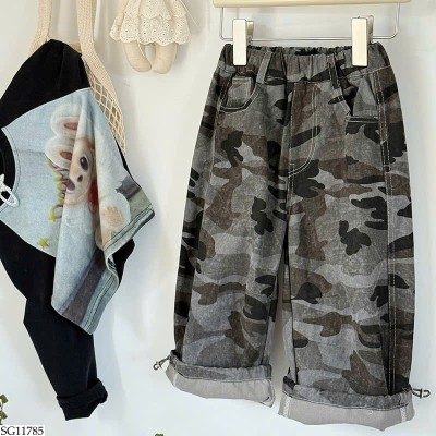 SG11785 SET ÁO LABUBU MIX QUẦN RẰN RI BG