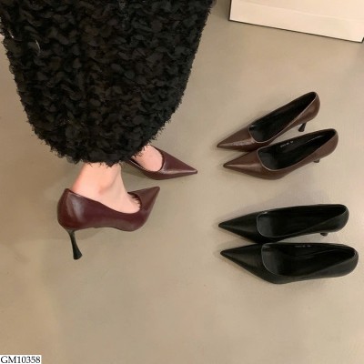 GM10358 GIÀY CAO GÓT MŨI NHỌN