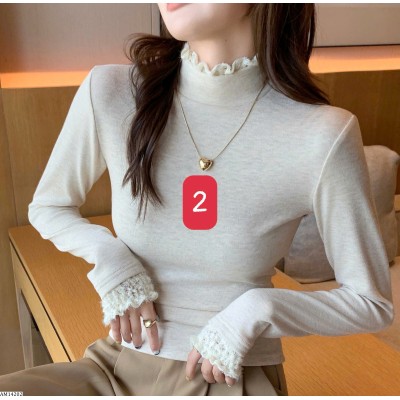 AM14202 ÁO GIỮ NHIỆT CỔ REN