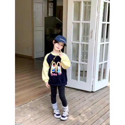 SG11777 SET ÁO NỈ HELLO KITTY MIX QUẦN LEGGING