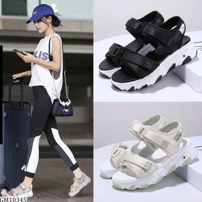GM10345 DÉP SANDAL THỂ THAO ĐẾ DÀY QUAI DÁN