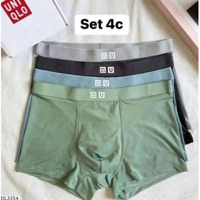 DL3354 SET 4 QUẦN SỊP ĐÙI U...NIQLO NAM