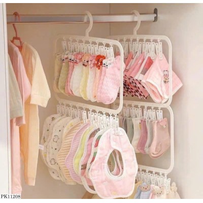 PK11208  SET MÓC KẸP TREO QUẦN ÁO ĐA NĂNG