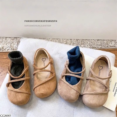 GG8085 GIÀY BÚP BÊ DA LỘN CHO BÉ GÁI