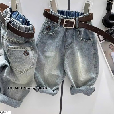 QT4515 QUẦN JEAN SUÔNG BT