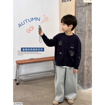 AT8929 ÁO LEN CARDIGAN HỌA TIẾT BT