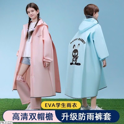 PK11223 ÁO MƯA ĐƠN CHO BÉ