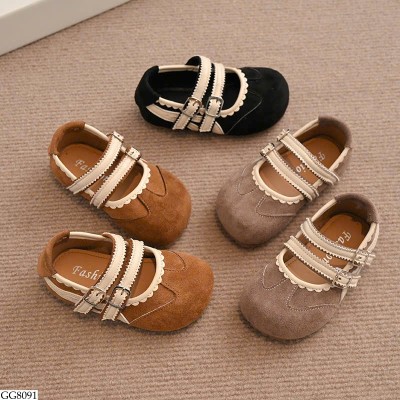 GG8091 GIÀY BÚP BÊ 2 QUAI BG