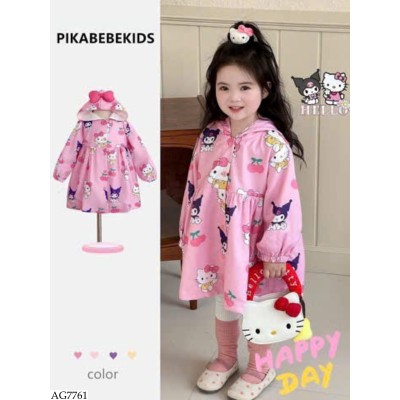 AG7761 ÁO KHOÁC KUROMI KITTY BG