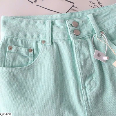 QM4791 QUẦN SHORT JEAN 2 CÚC NỮ