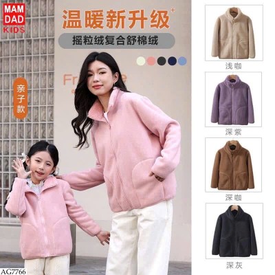 AG7766 ÁO KHOÁC NỈ LÔNG
