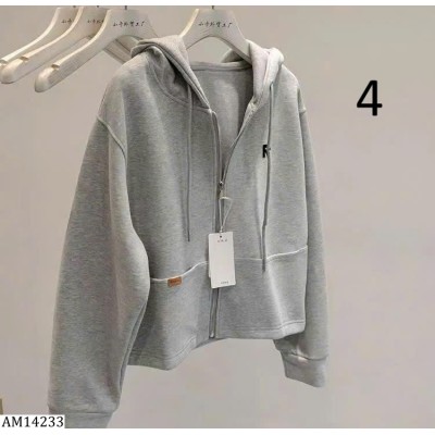 AM14233  ÁO KHOÁC NỈ CÓ MŨ
