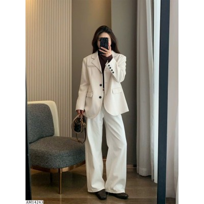 AM14243 ÁO BLAZER IN BLUE