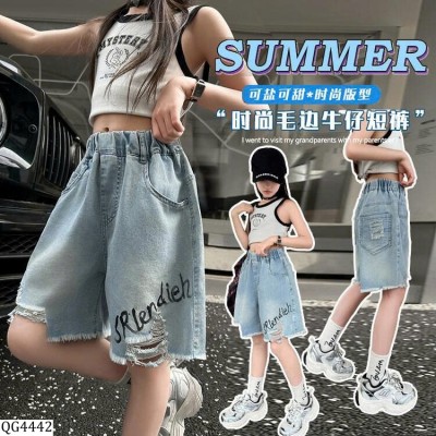 QG4442 QUẦN SHORT JEAN RÁCH SZ ĐẠI