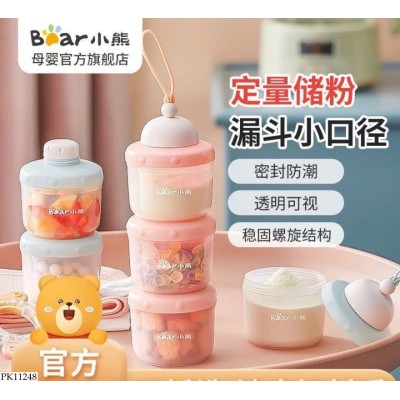 PK11248 SET 3 HỘP ĐỰNG ĐỒ ĂN VẶT BEAR