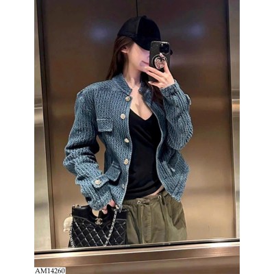 AM14260 ÁO KHOÁC JEAN CHO NỮ