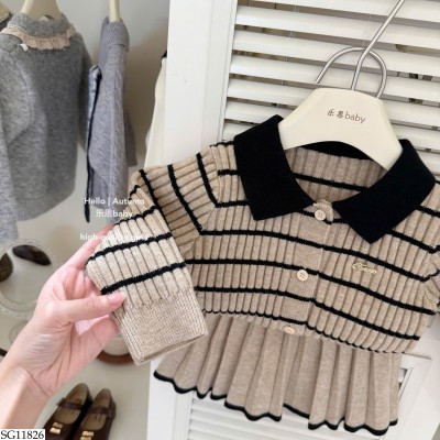 SG11826 BỘ LEN KẺ BÉ GÁI