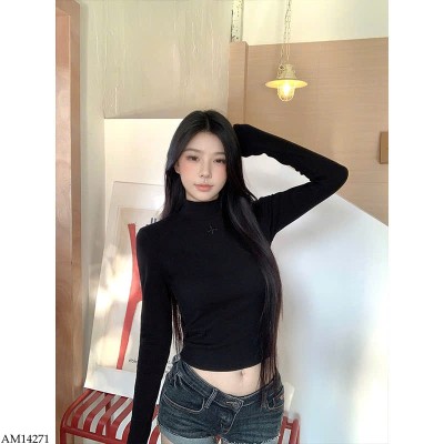AM14271 ÁO DÀI TAY CỔ LỌ MOSES QUEEN