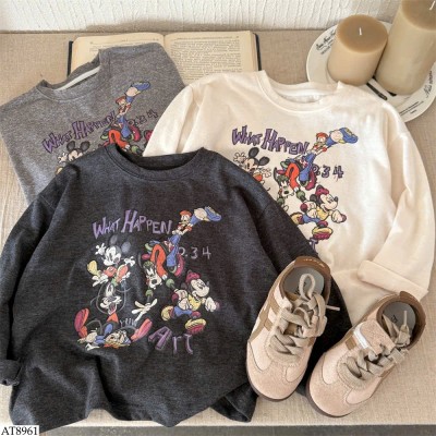 AT8961 ÁO THUN DÀI TAY CHUỘT MICKEY