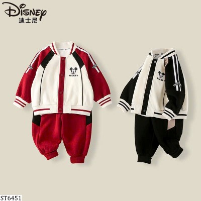 ST6451 SET NỈ KÉO KHÓA MICKEY