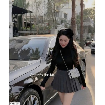 VM3134 CHÂN VÁY XẾP LY