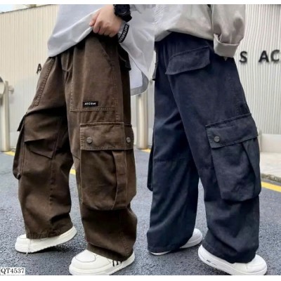 QT4537 QUẦN JOGGER TÚI HỘP BÉ TRAI