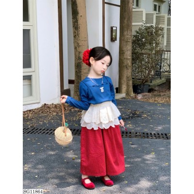 SG11864 SET 3 CHI TIẾT PHỐI REN CHO BÉ