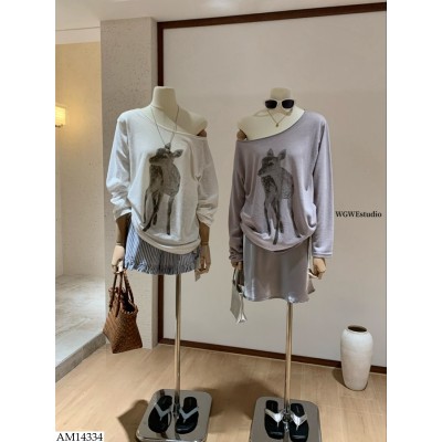 AM14334 ÁO LỆCH VAI W.G.W.E