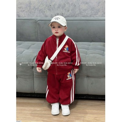ST6457  SET NỈ KÉO KHÓA MAIBAO