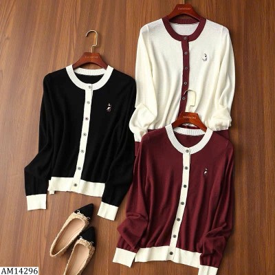 AM14296 ÁO LEN CARDIGAN NỮ