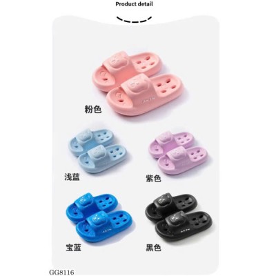 GG8116 DÉP LÊ GẤU MANG TRONG NHÀ TẮM CHO BÉ