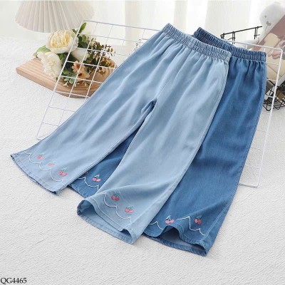 QG4465 QUẦN JEAN GIẤY CHO BÉ GÁI