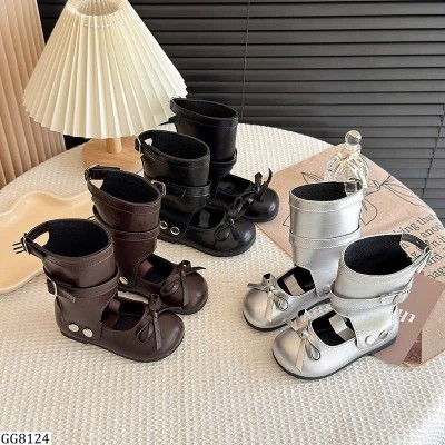 GG8124 BOOT NƠ CỔ CAO