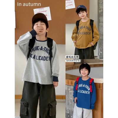 AT8980 ÁO THUN CHỮ DÀI TAY AOAOKIDS