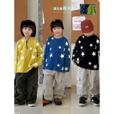 AT8989 ÁO THUN DÀI TAY NGÔI SAO AOAOKIDS
