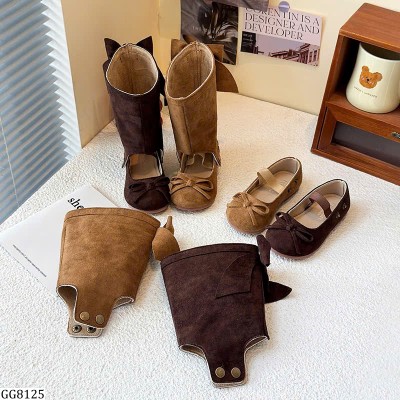 GG8125 BOOT NƠ CỔ CAO