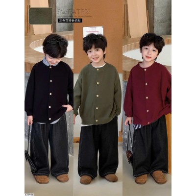 AT8998 ÁO LEN CARDIGAN AOAOKIDS