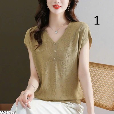 AM14378 ÁO NỮ TAY HẾN