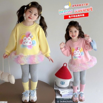 SG11899 SET NỈ THỎ MIX QUẦN LEGGING