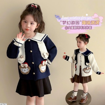 AG7827 ÁO KHOÁC LEN THỦY THỦ