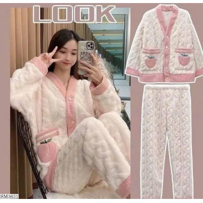 SM3631  BỘ NGỦ BÔNG THỪNG TÚI ĐÀO