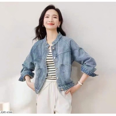 AM14386  ÁO KHOÁC JEANS NỮ