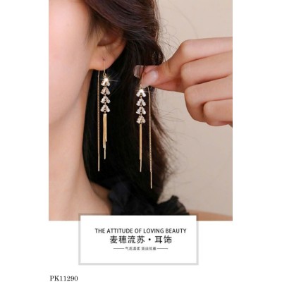 PK11290  HOA TAI DÁNG BÔNG LÚA SANG TRỌNG