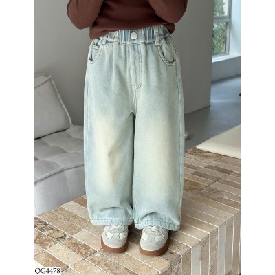QG4478 QUẦN JEAN SUÔNG CHO BG HÃNG AMBBKIDS