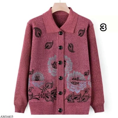 AM14415 ÁO CARDIGAN LEN CHO BÀ CHO MẸ